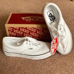 NWT Vans Era True White Shoes Size 5.5